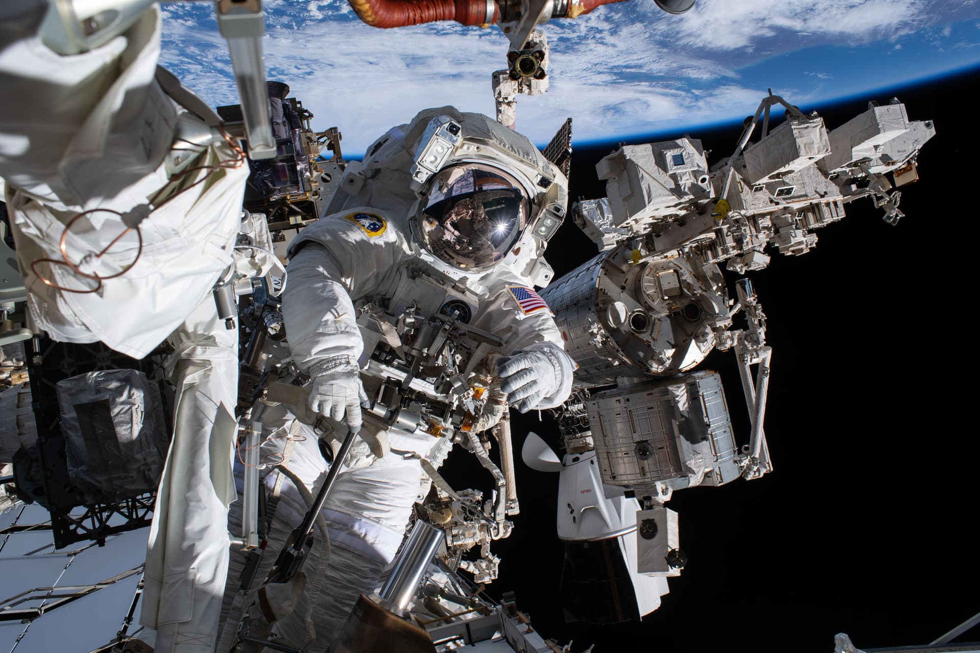 Chris Williams wraps up first ISS mission after eight months in orbit