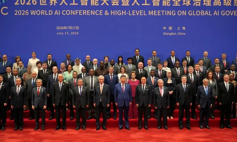 Xi pitches China as leader of new global AI order, challenging US dominance