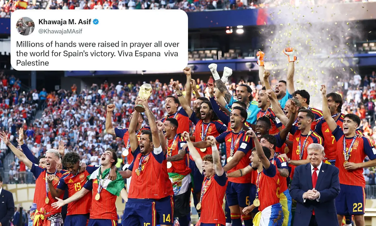 Fans from Pakistan to Palestine and beyond rejoice after Spain crowned FIFA World Cup champions
