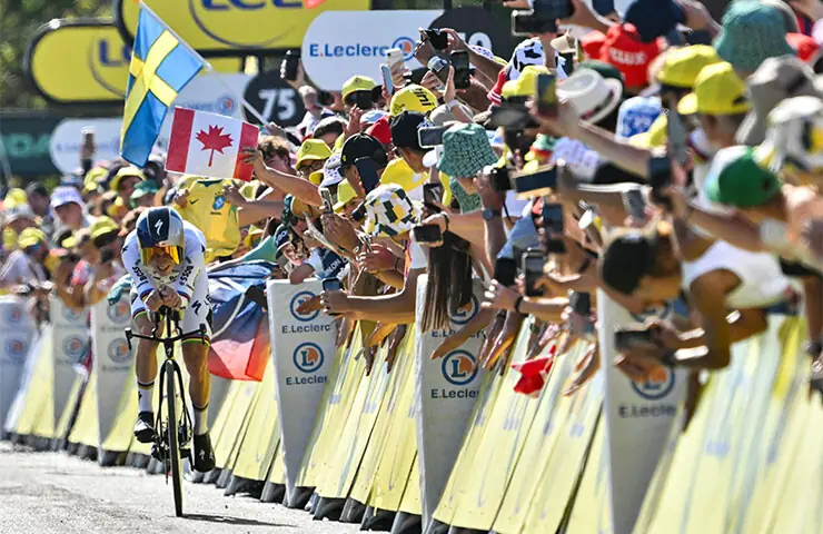 Remco Evenepoel wins ‘special’ Tour de France individual time-trial