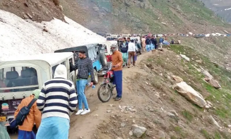 Tourists barred from visiting Saiful Muluk lake