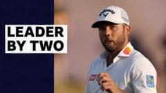 Burns birdies both par fives to take two-shot lead at The Open