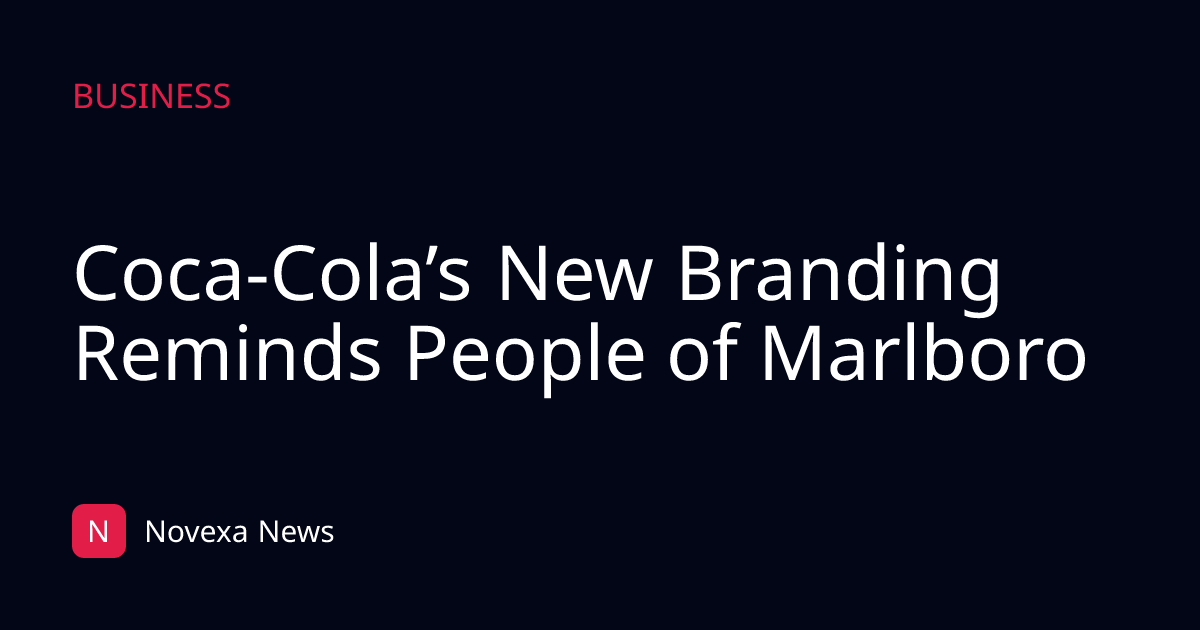 Coca-Cola’s New Branding Reminds People of Marlboro