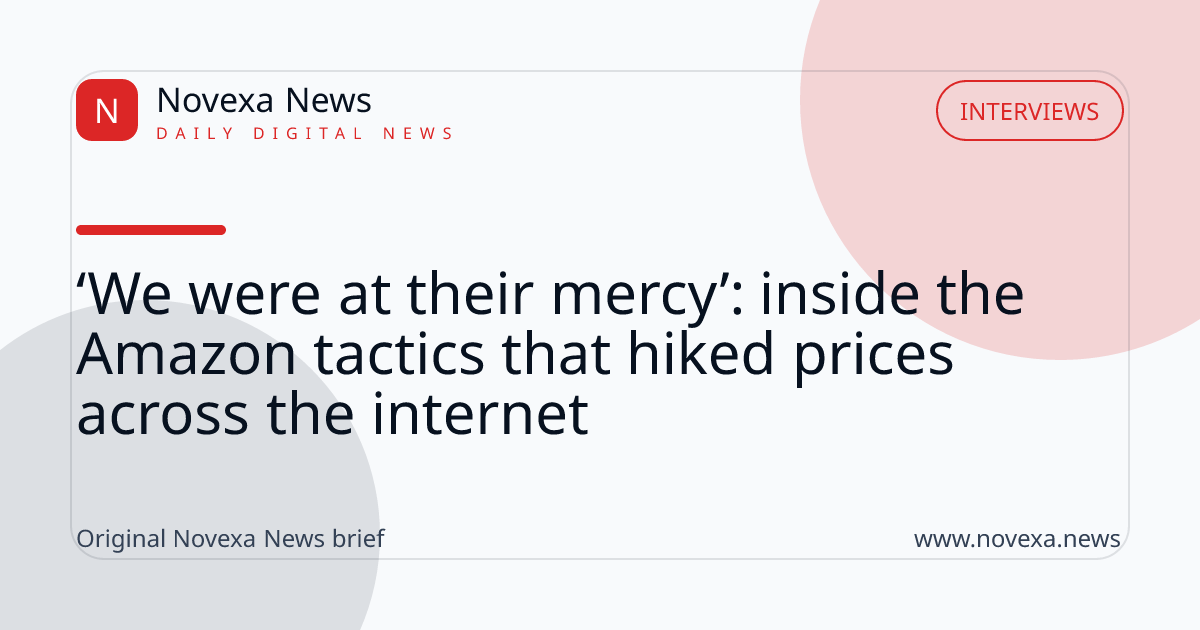 ‘We were at their mercy’: inside the Amazon tactics that hiked prices across the internet