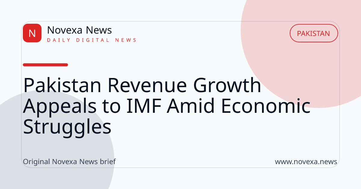 Pakistan's revenue surge positively impacts IMF relations and subsidy plans