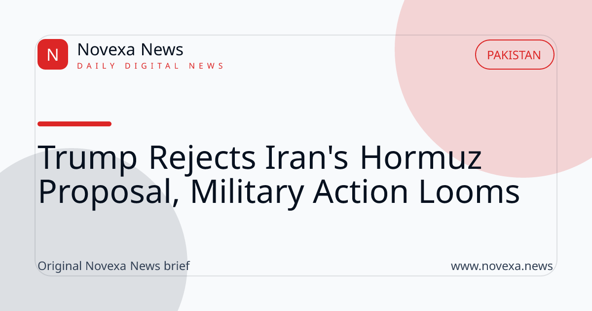 Trump addresses Iran's Hormuz offer rejection on 2 October