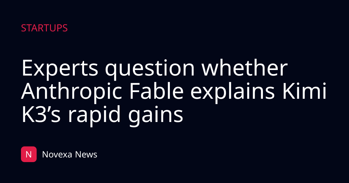 Experts question whether Anthropic Fable explains Kimi K3’s rapid gains