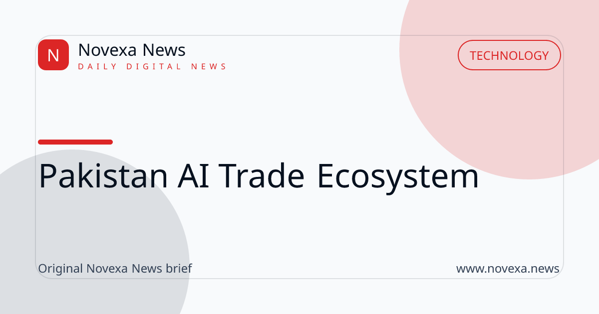 Pakistan digital trade and AI policy