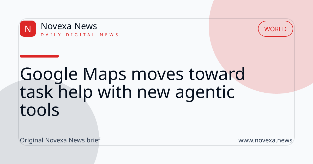Google Maps app interface on a smartphone with travel and dining options