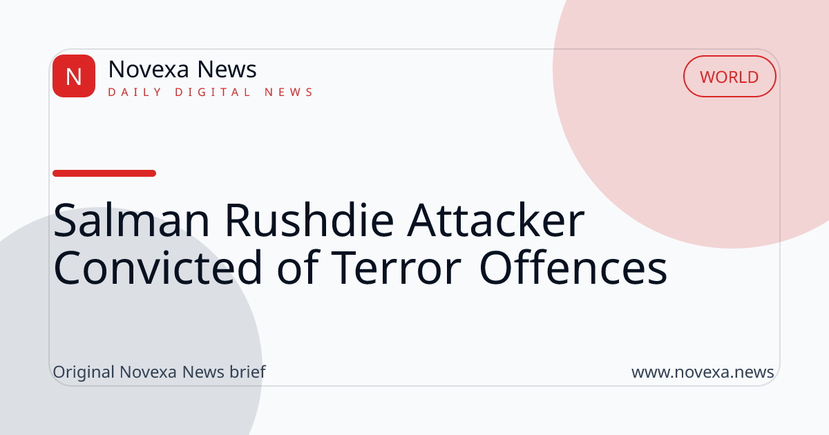 Novexa News cover graphic showing the headline of this World report