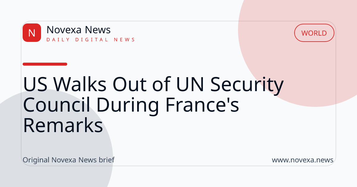 Novexa News cover graphic showing the headline of this World report